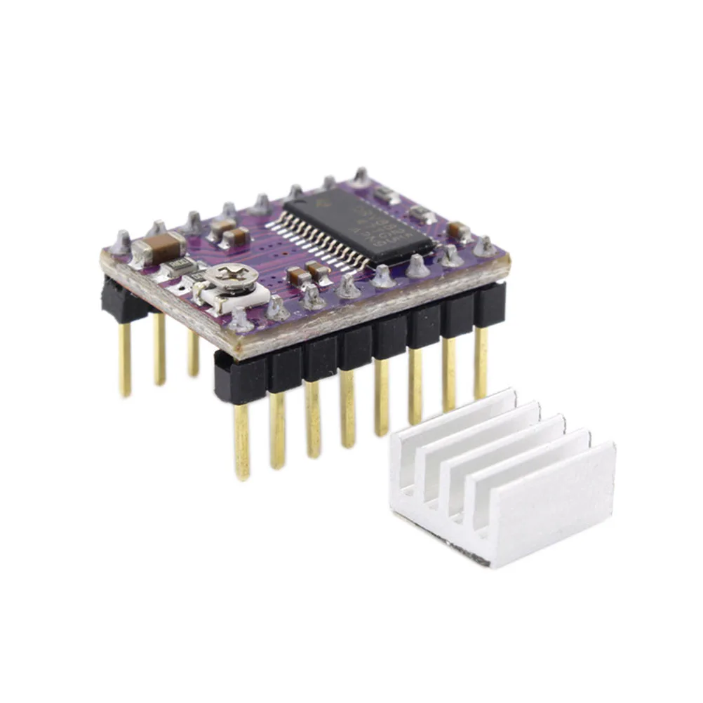 Модуль драйвера шагового двигателя DRV8825 RepRap 4L для Arduino 1 * Драйвер DRV8825|Детали и
