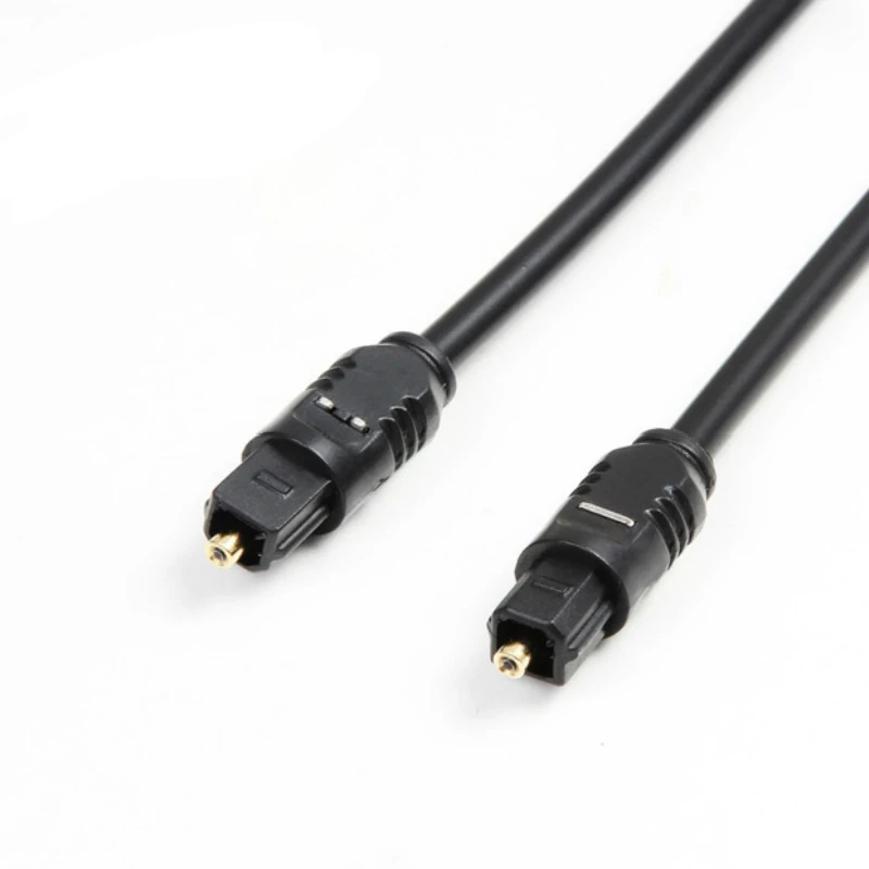 Позолоченный цифровой аудио оптический волоконный кабель Toslink шнур SPDIF PVC для DVD VCR
