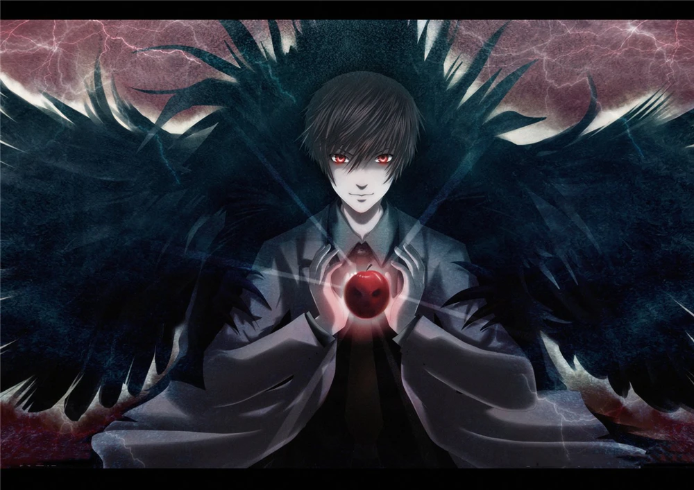 Плакат Death Note прозрачная картина настенные наклейки украшение для дома