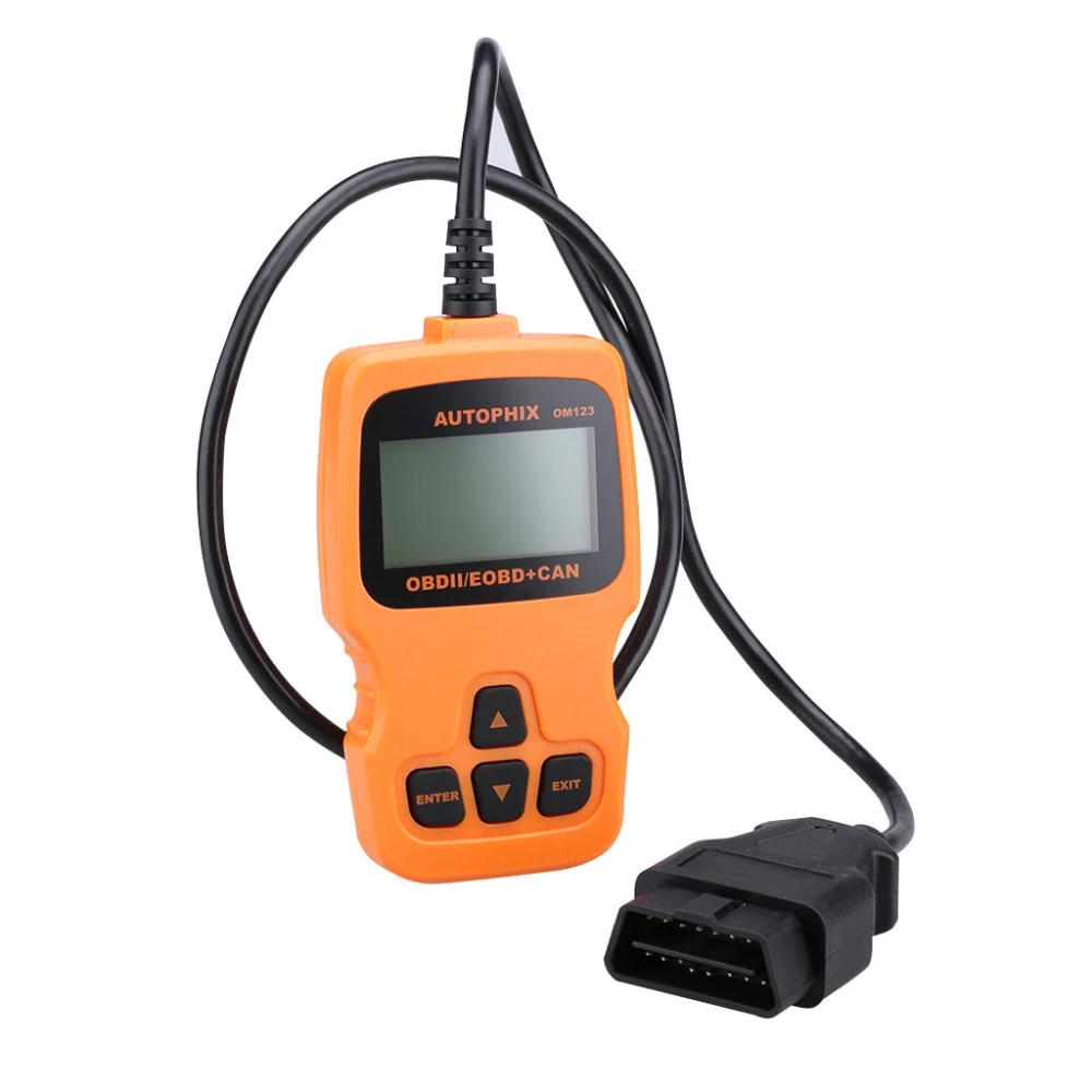 Профессиональный AUTOPHIX OBDMATE OM123 CAN OBD2 EOBD автоматический диагностический