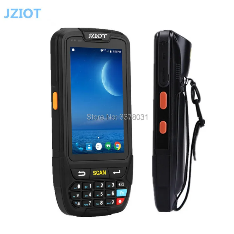 Android pda 4G Прочный планшет HF RFID считыватель и 2d надежный сканер штрихкода android