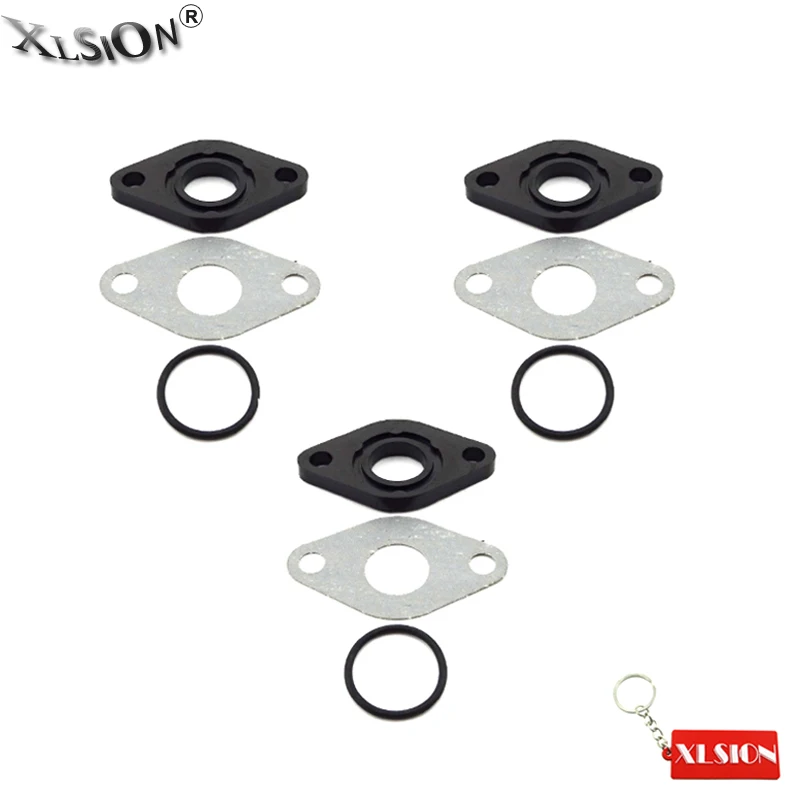 XLSION Aftermarket 3 комплекта 17 мм карбюратор впускные прокладки для китайского мопеда