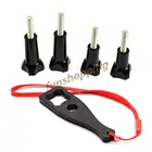 2X длинный + 2X короткие винты + гаечный ключ затянуть ручку Болт Винт для GoPro Go Pro HD Hero 4 3 + 3 2 SJ4000 SJ5000 SJCAM Xiaomi Yi