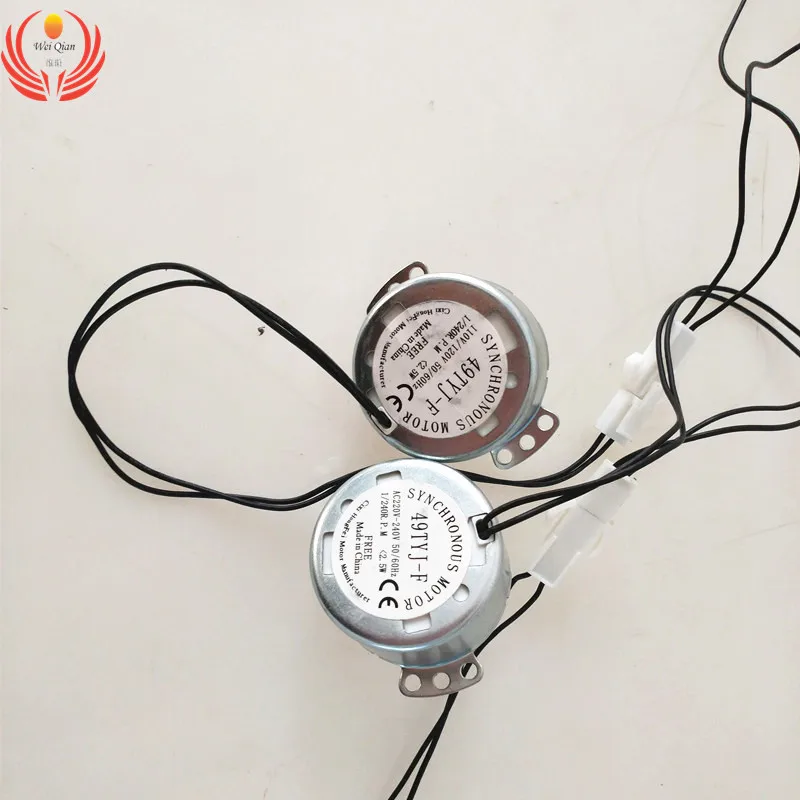 2 Pcs slow Motor 1/240 rpm engine Incubator Egg Turning For Voltage of 110V or 220V | Дом и сад