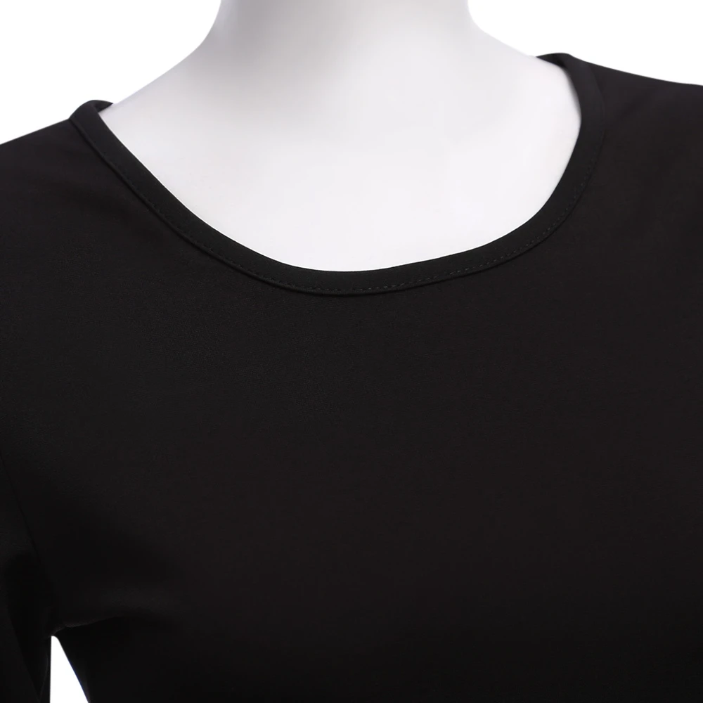 Женское осеннее элегантное платье с длинным рукавом женское Плиссированное