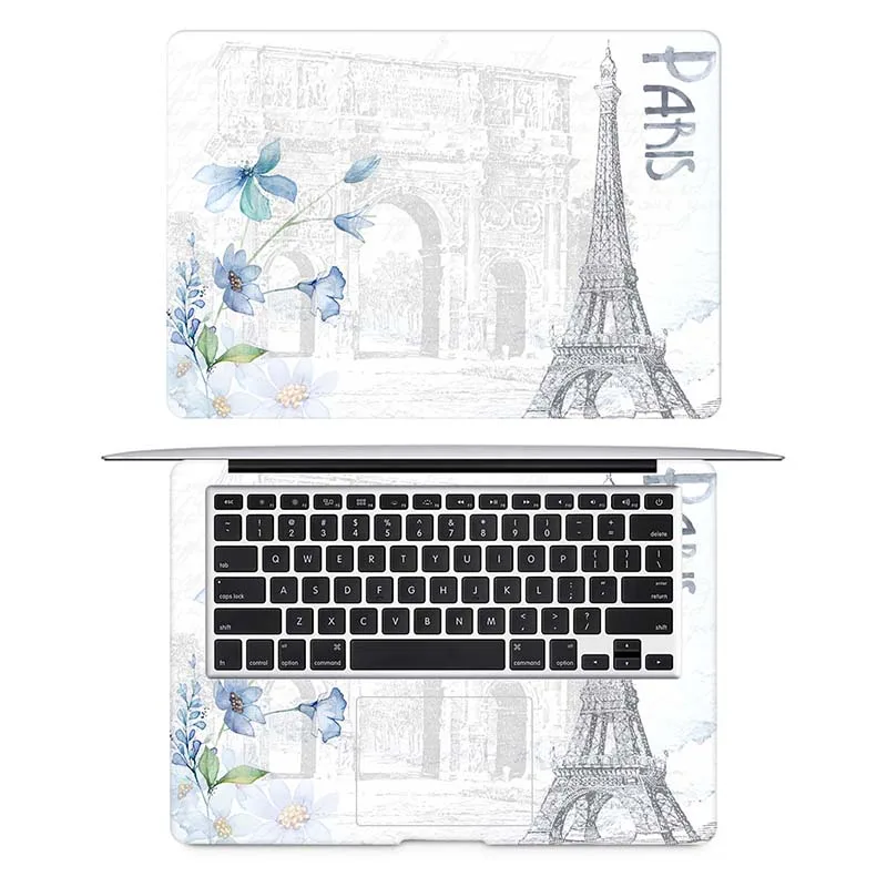 Эйфелева талия и Триумфальная арка наклейка для ноутбука Macbook Pro Air Retina 11 12 13 15