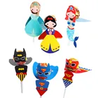 Товары для вечерние, коробка конфет, маленькая Русалочка, леденец, супергерой, детский день рождения, конфета, леденец, декоративная открытка