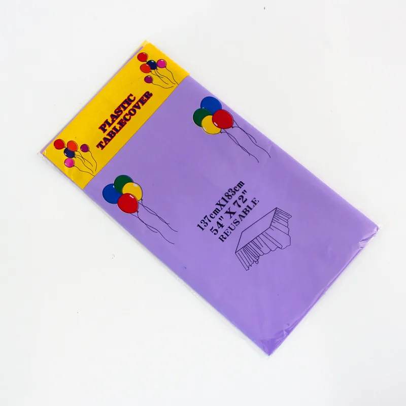 Однотонная одноразовая скатерть предметы домашнего обихода для свадебвечерние