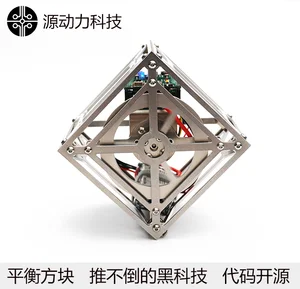 Импульсная инерция одностороннего самобалансирующегося квадрата cubel