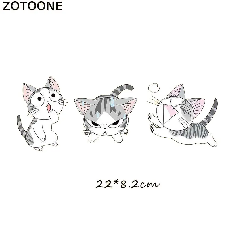 ZOTOONE Симпатичные различные Мультяшные животные DIY патчи утюг на передачи детская одежда мешок цветок украшение моющиеся теплопередачи