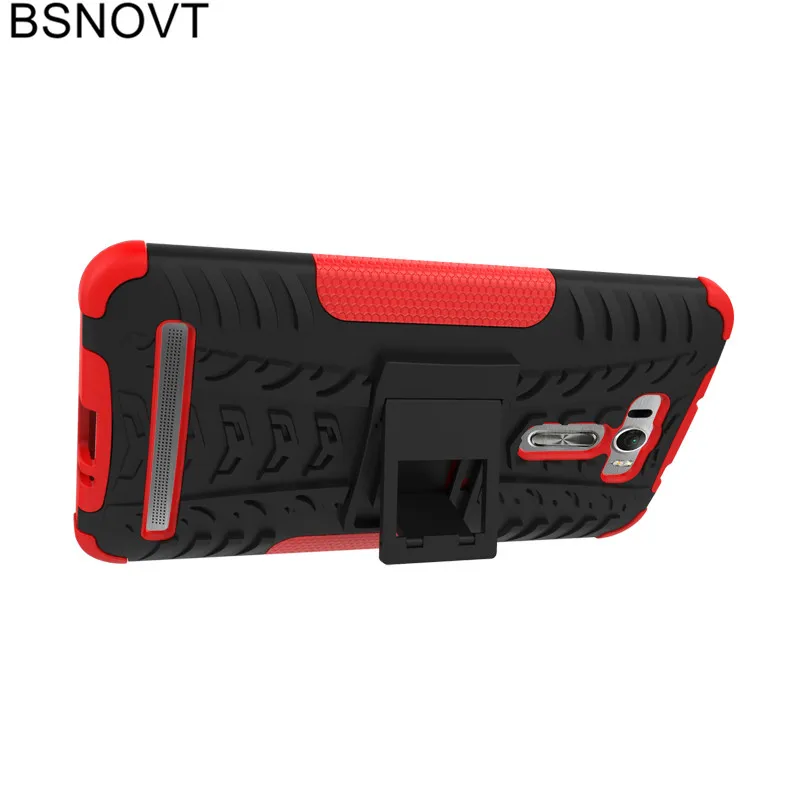 BSNOVT For Asus Zenfone 2 Laser ZE601KL Cover 6.0'' Soft Silicone+ Hybrid Plastic Case Fundas |