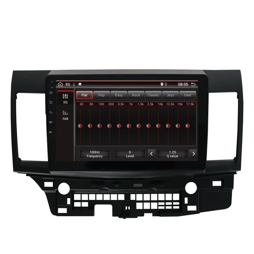 Bosion 2 Din Android 7 1 Автомобильный мультимедийный плеер для Mitsubishi Lancer EX EVO 10 2008 2016 дюймов