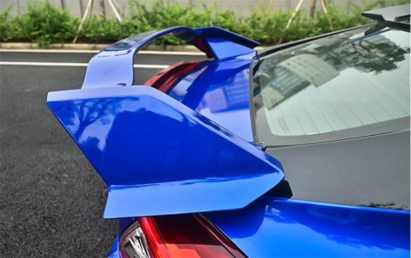 Спойлер для Honda Civic Спойлеры-крылья высокого качества абсолютно новые аксессуары для модификации автомобиля ABS