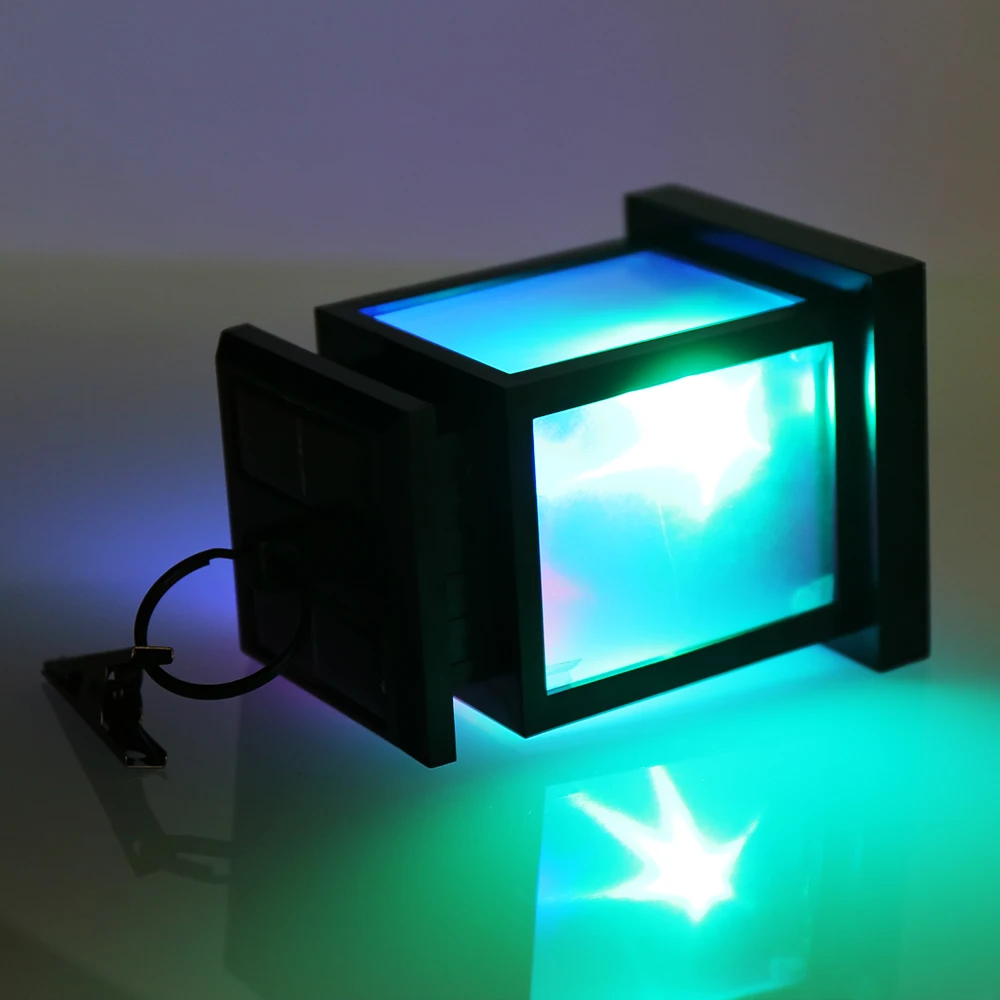 2 шт./Лот Цветной RGB светильник на солнечной батарее|Светодиодные солнечные лампы|