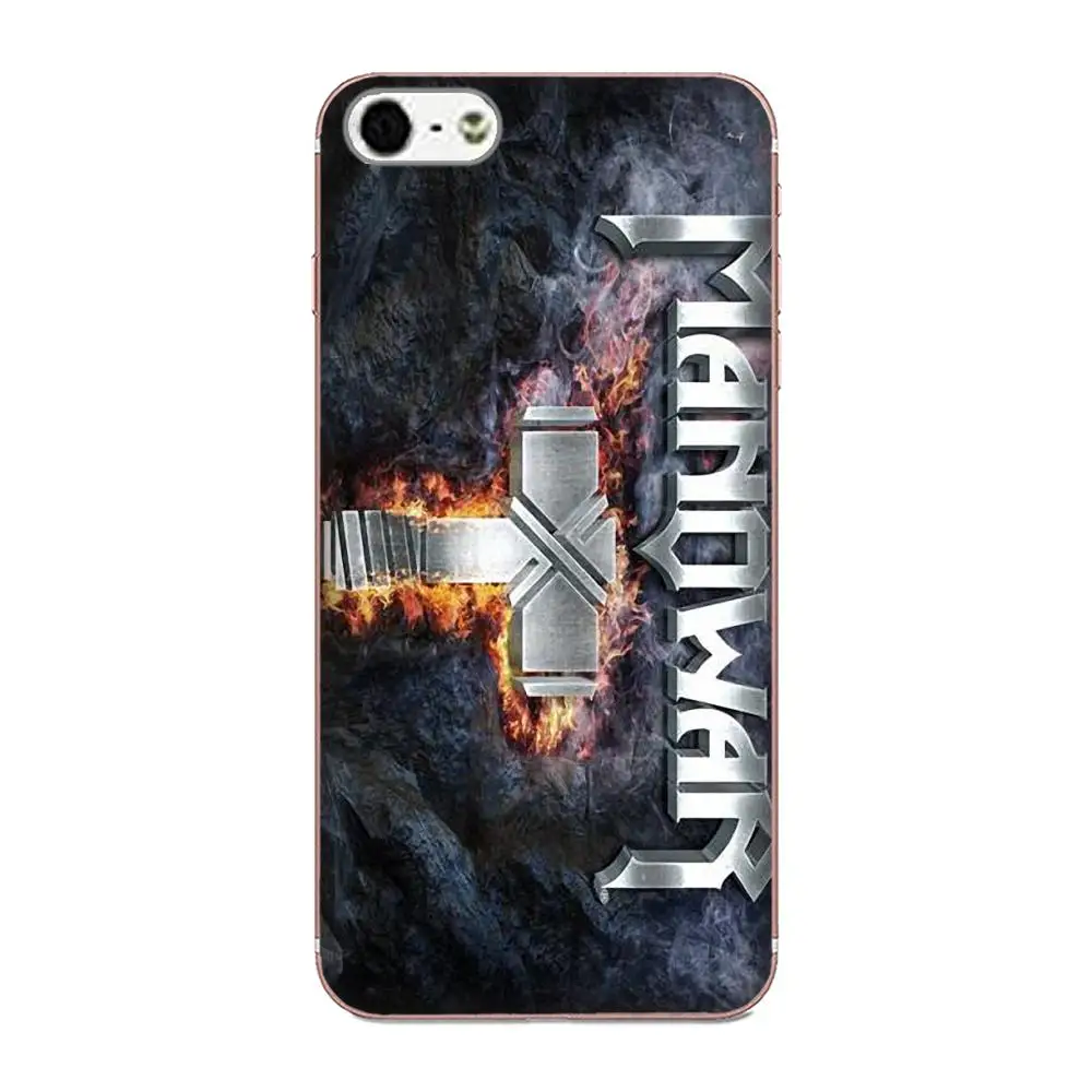 Чехол для мобильного телефона Manowar Apple iPhone X XS Max XR 4 4S 5 5C 5S SE 6 6S 7 8 Plus|Чехлы-накладки| |