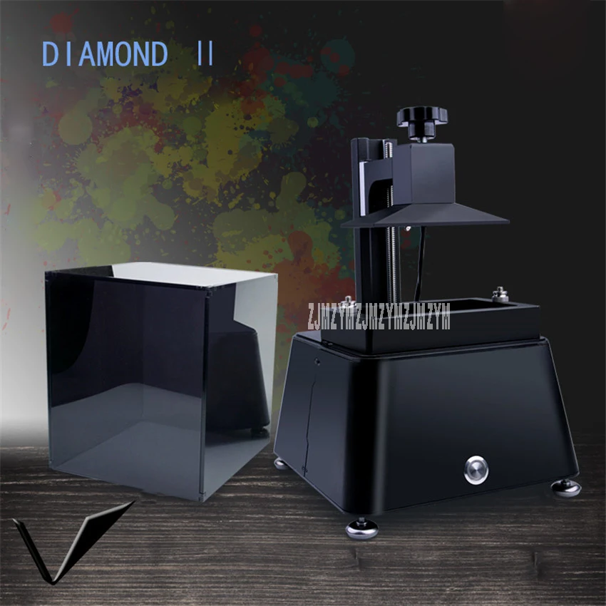 100-250V DIAMOND 2 Новый 2k LCD принтер DLP принтер. SLA для destist 120*68*130 мм размер печати 18 Вт