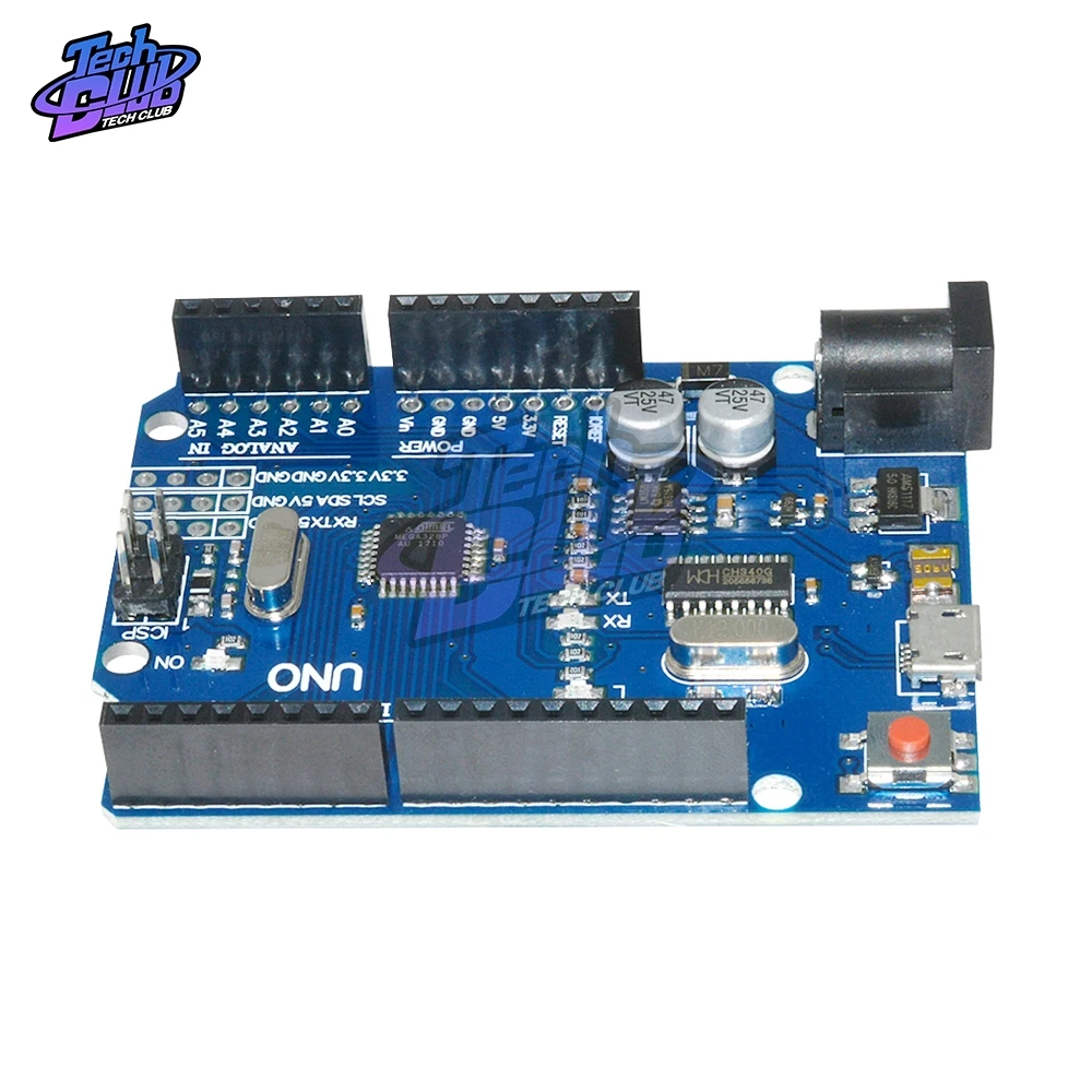 Мини USB плата UNO R3 CH340G MEGA328P UNO R3 ATMEGA328P AU совместимый CH340 для Arduino Micro USB DIY Kit
