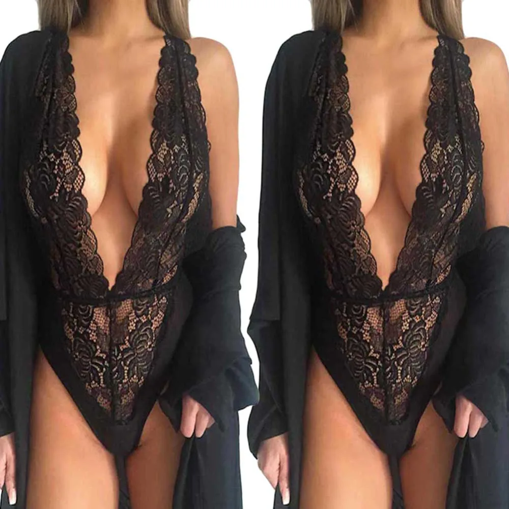 Новая стильная женская обувь Кружево Прозрачное нижнее белье Ночное Для женщин