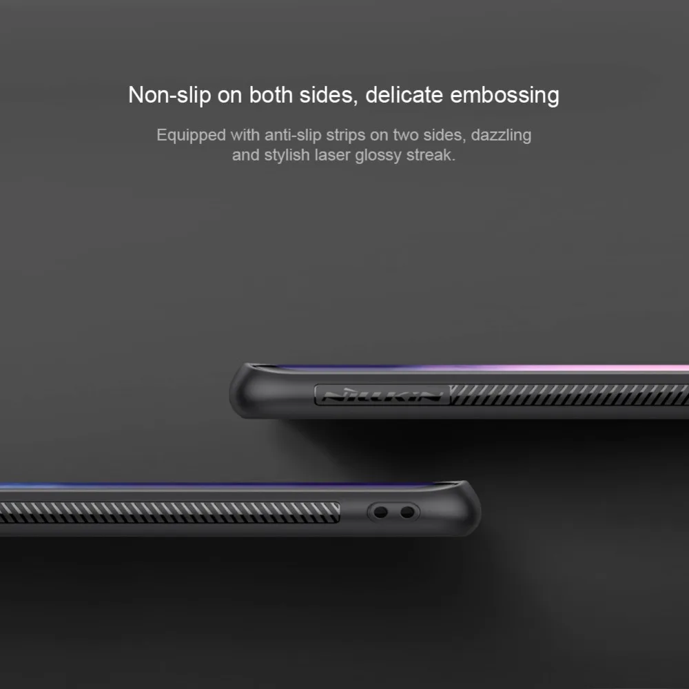 10 шт/партия NILLKIN плед синтетического волокна чехол для телефона Oneplus 7/Oneplus 7 pro углеродистая PP пластиковая задняя крышка