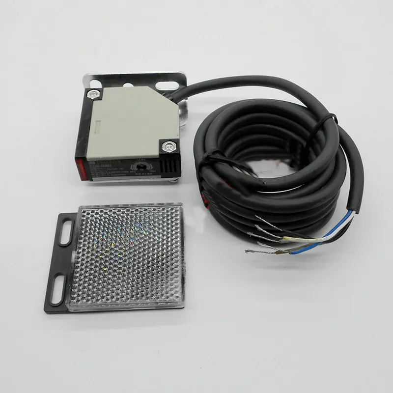 8 шт E3JK R4M1 AC/DC 12 24V AC 90 250V датчик приближения Retroreflective Фотоэлектрические Сенсор