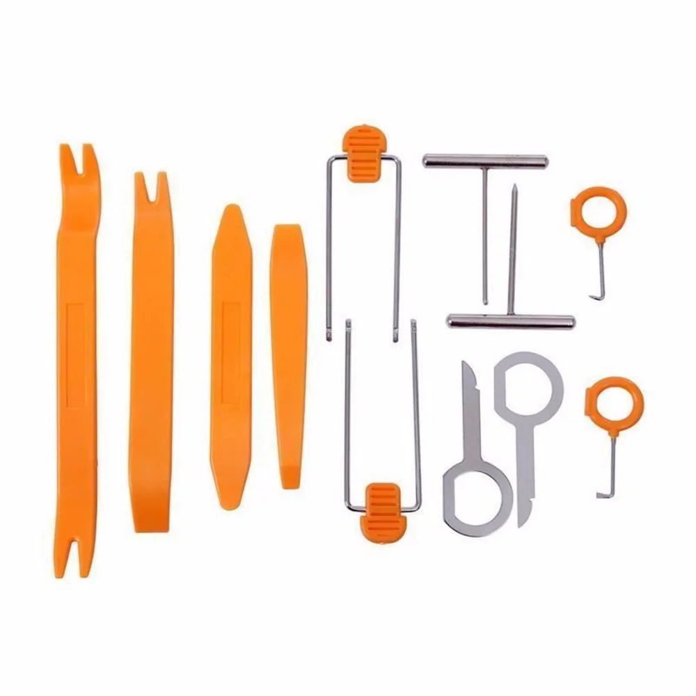 12 шт./компл. автомобильный Радио дверной зажим панель отделка тире Аудио Удаление