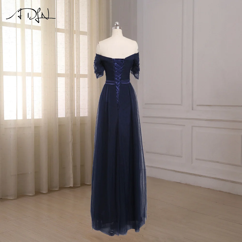 ADLN/недорогие платья подружки невесты с открытыми плечами платье из тюля