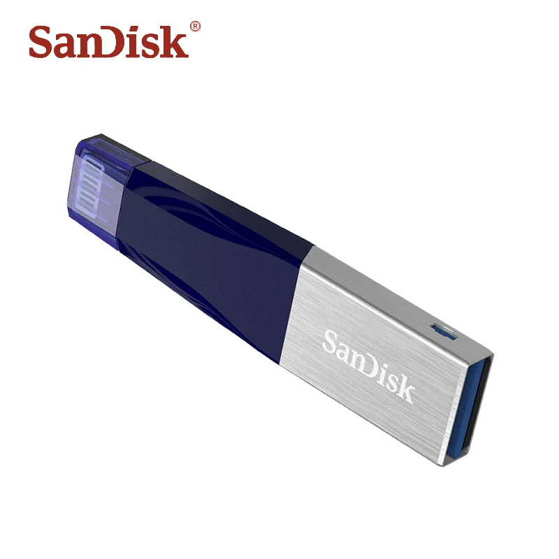 Sandisk iXPand OTG флеш накопитель USB 3 0 64 Гб разъём Lightning металлический u диск карта памяти
