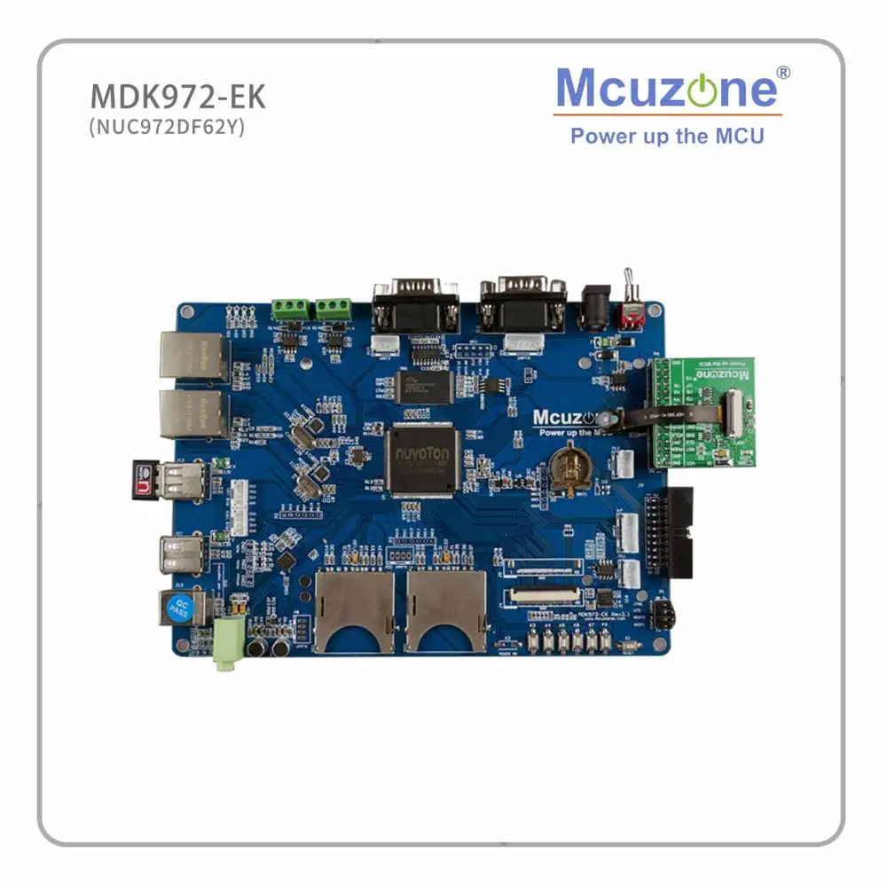 MDK972-EK_T70 NUC972 NUC970 64MB DDR2 16MB + 256MB FLASH LCDC JPEG codec 7 &quot800480 TFTLCD с TP QT GUI usb wifi N99141 CAN | Компьютеры