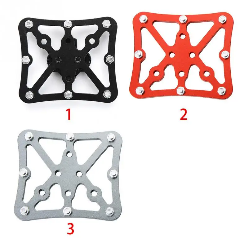 1 Pair Bike Adapter Pedals Platforms Mountain Bicycle Clip Aluminium Alloy Pedals Easily Clip-in Cycling Accessories#63