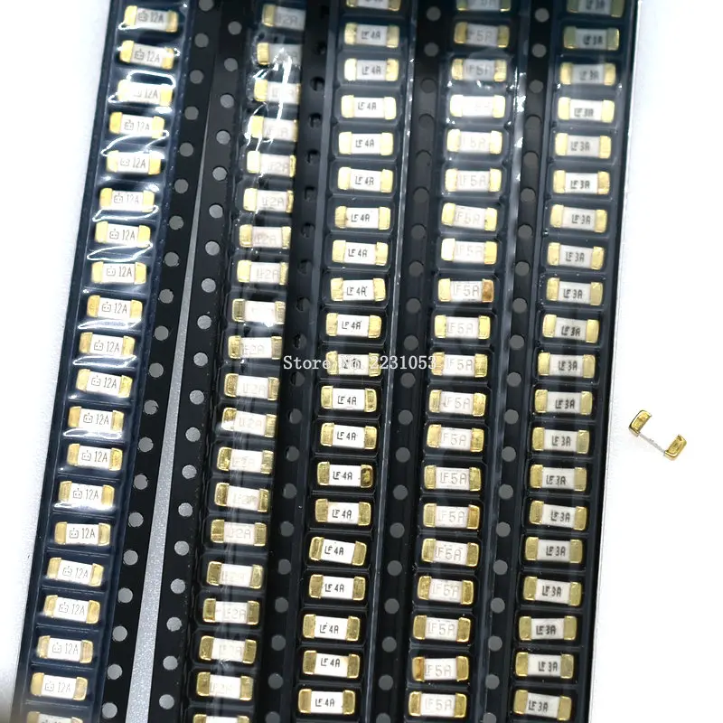 5 шт. высокоскоростные предохранители 1808 SMD 125 0451 в А а 1 2 3 4 А|Перемычки| |