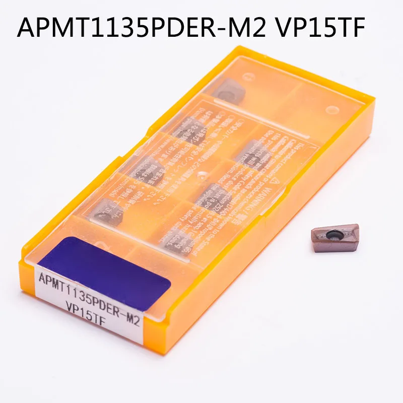 APMT1135PDER m2 VP15TF Нитки ing дешевые HSS Токарные станки резак внешний Твердосплавный
