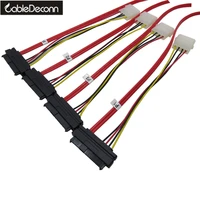 3ware red sff 8087 mini sas to sff 8482 x4 fanout sas cable 1m