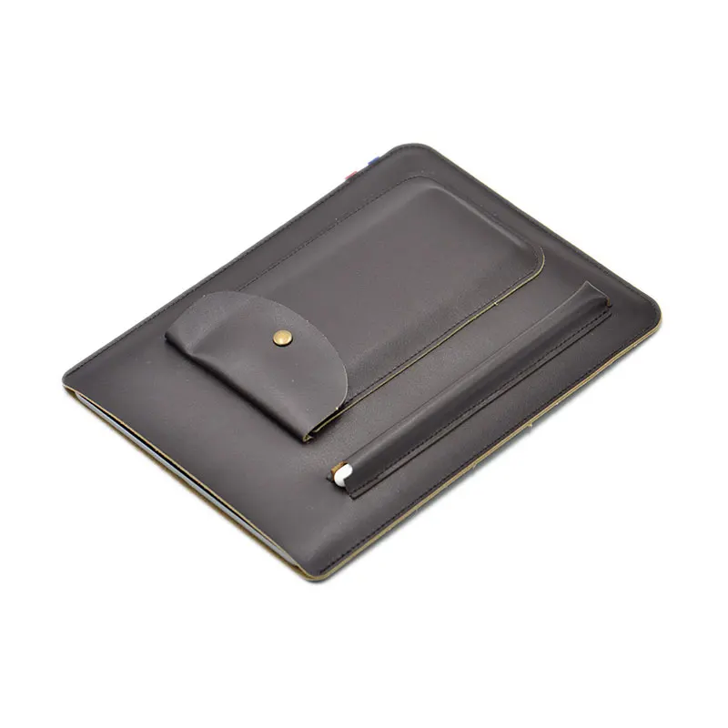 Multi-function ultra-thin super slim sleeve pouch cover,microfiber leather tablet sleeve case for iPad Pro 12.9 3rd Gen
