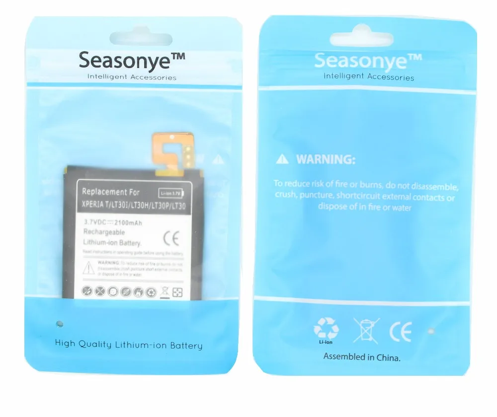 Seasonye 2100mAh LIS1499ERPC сменный литий полимерный аккумулятор для LT30I LT30P LT30H LT30 S36H C2104 C2105 +