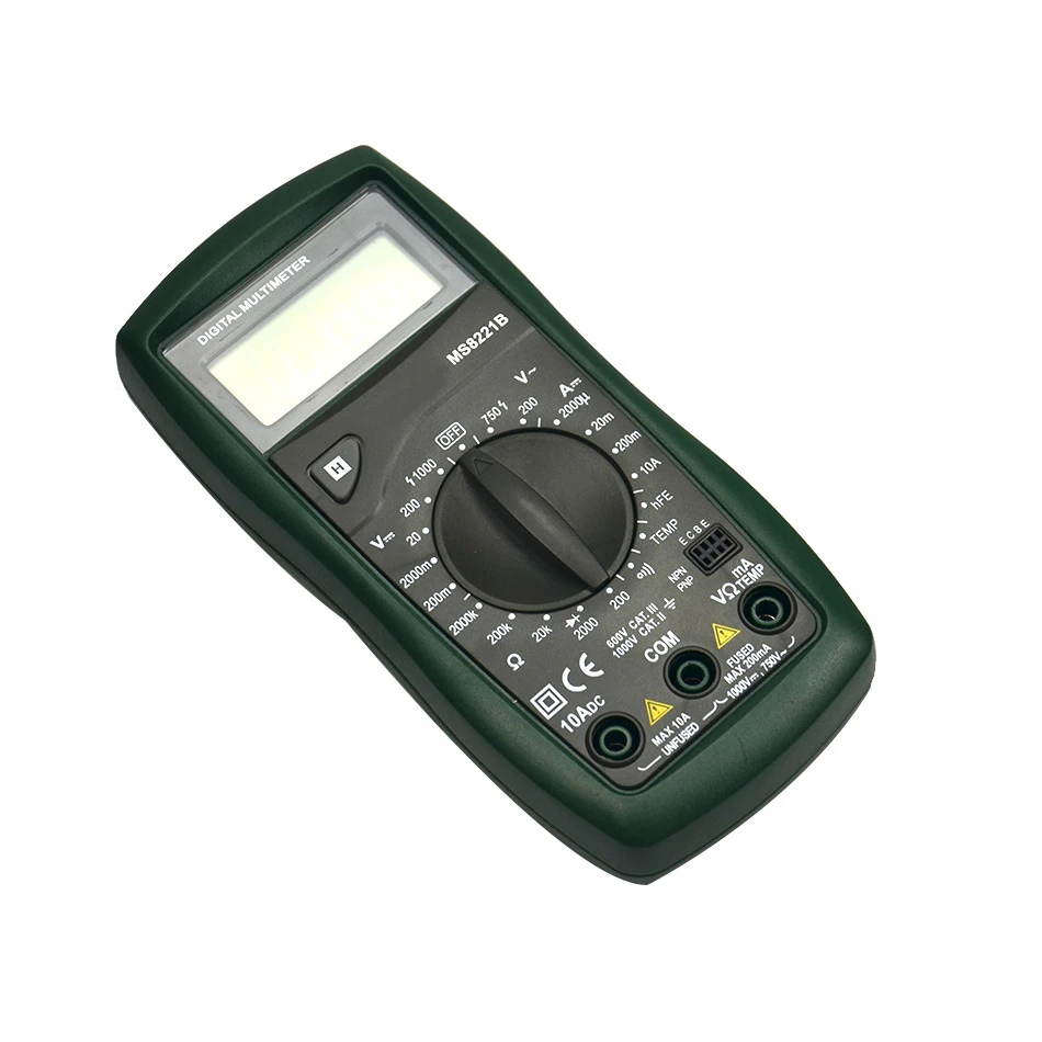 Цифровой мультиметр MS8221B с дисплеем 2000 отсчетов|multimeter|multimeter digitalmultimeter display |