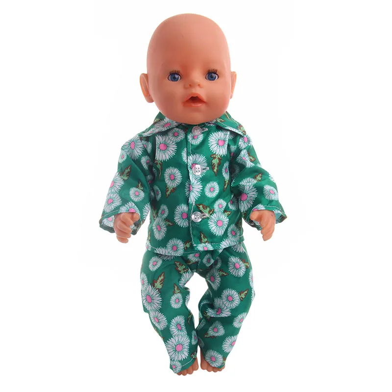 Handmade Doll pajamas suit the best gifts for 18 inch American and 43cm baby doll clothes accessoreis | Игрушки и хобби
