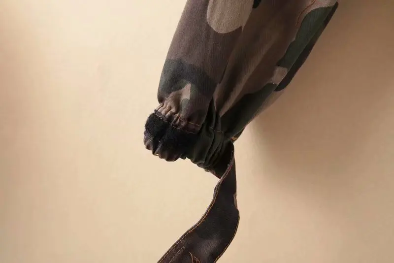 Женские брюки карго повседневные свободные камуфляжные с несколькими карманами