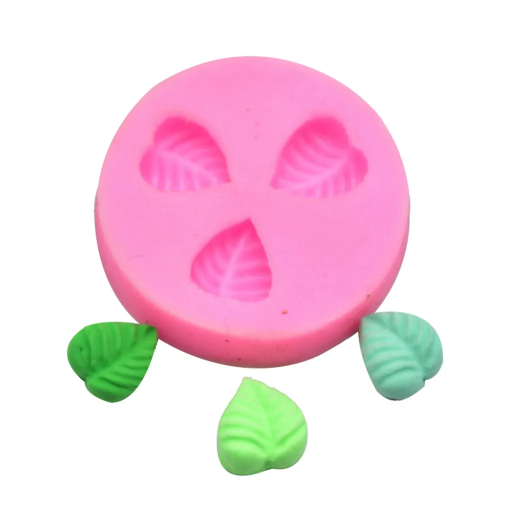 Кухонная креативная сделай сам круглая форма в виде листьев мультяшная