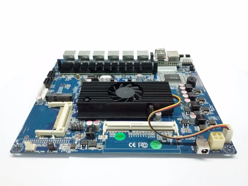 HCiPC M503 2 материнская плата D525 6LAN ITX Multi LAN брандмауэр роутер система брандмауэра
