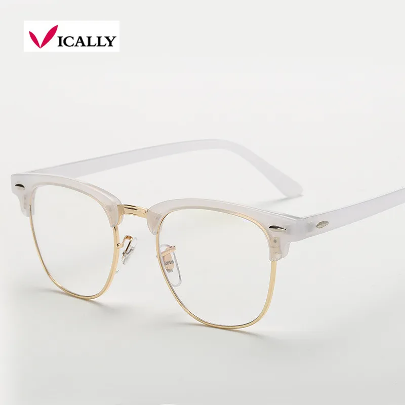 Мужские и женские очки для близорукости прозрачная винтажная оправа глаз модная
