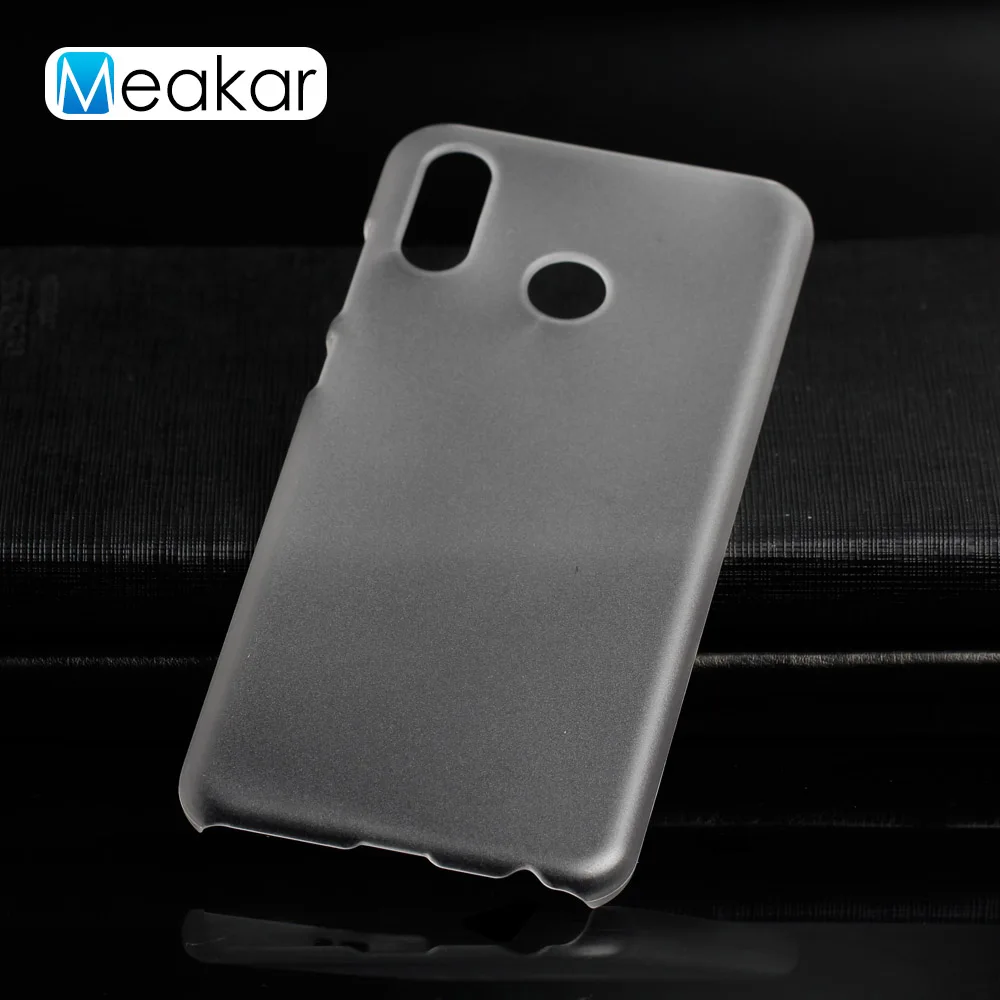 Coque 6.3For чехол для huawei Honor Play COR-AL00 COR-AL10 COR-L29 COR-L09 телефона чехол-лента на заднюю панель - Цвет: Transparent