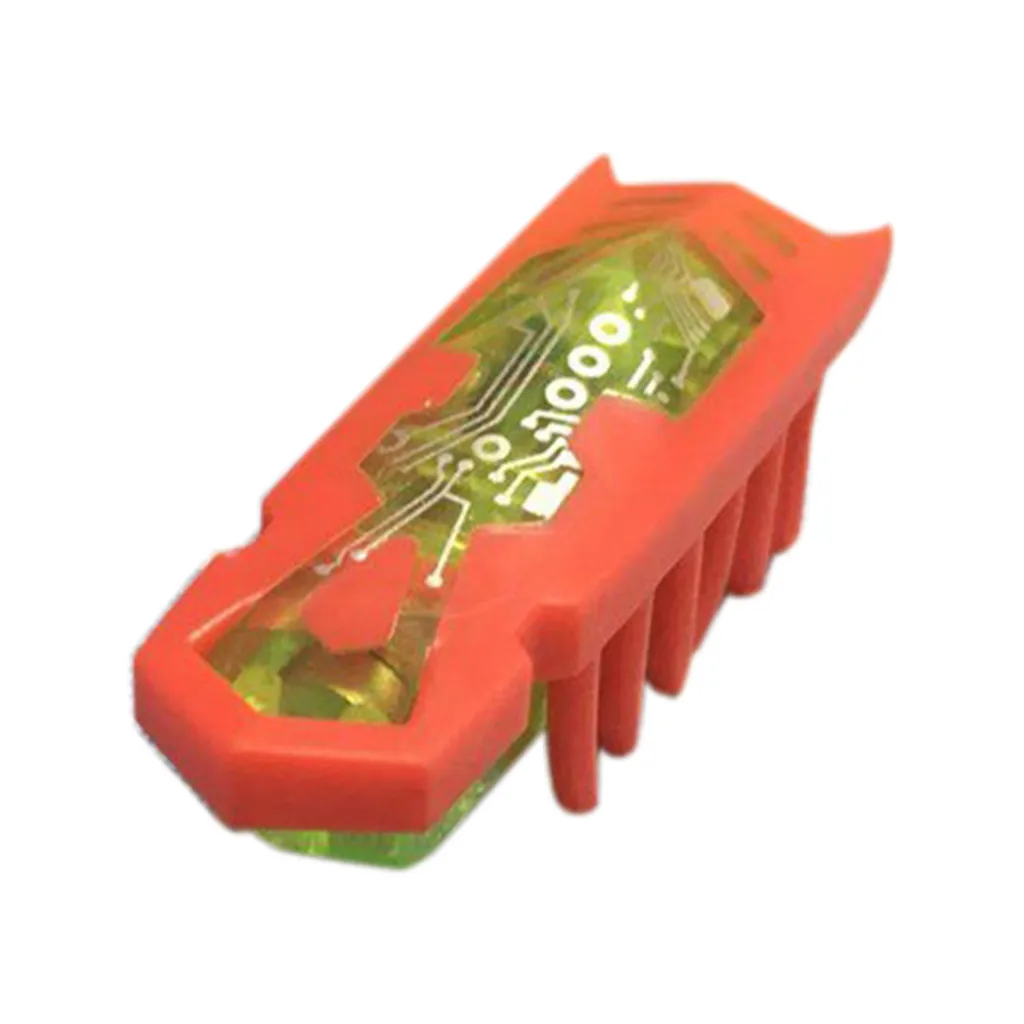 Red Пластиковая мини забавная электрическая игрушка для кошек, робот-шестигранник, Каттен, шестигранный жук, электронные игрушки для домашних животных, котенок, интерактивные игрушки для кошек - Цвет: Red