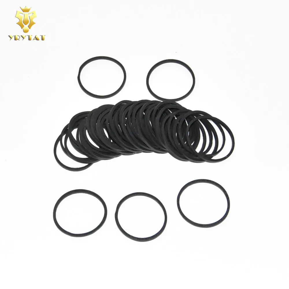 Набор из 200 шт. черных резиновых лент для тату машинки RBNB #|lot of|tattoo machines suppliestattoo rubber