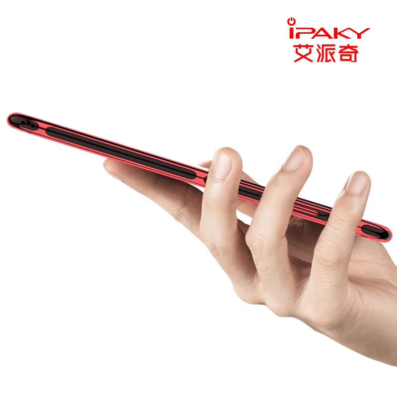 Чехол iPaky для iPhone 8 7 Plus X роскошная гальванизированная рамка из поликарбоната и