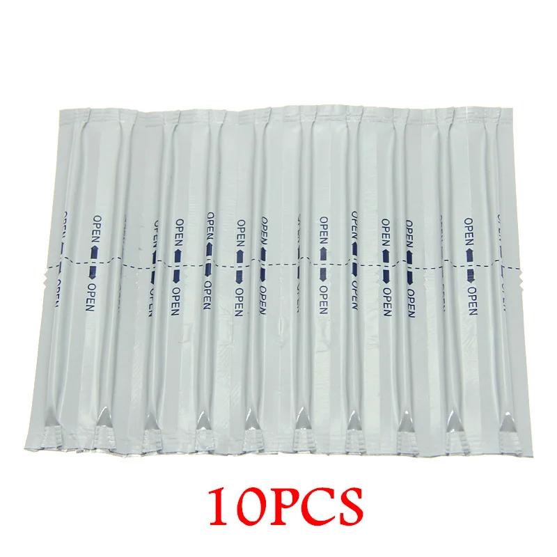 10pcs Новая электронная сигарета ватные палочки влажный спирт ватные палочки двойная головка Чистящая палочка для IQOS 2,4 PLUS LIL/LTN/HEETS нагреватель - Цвет: 10pcs