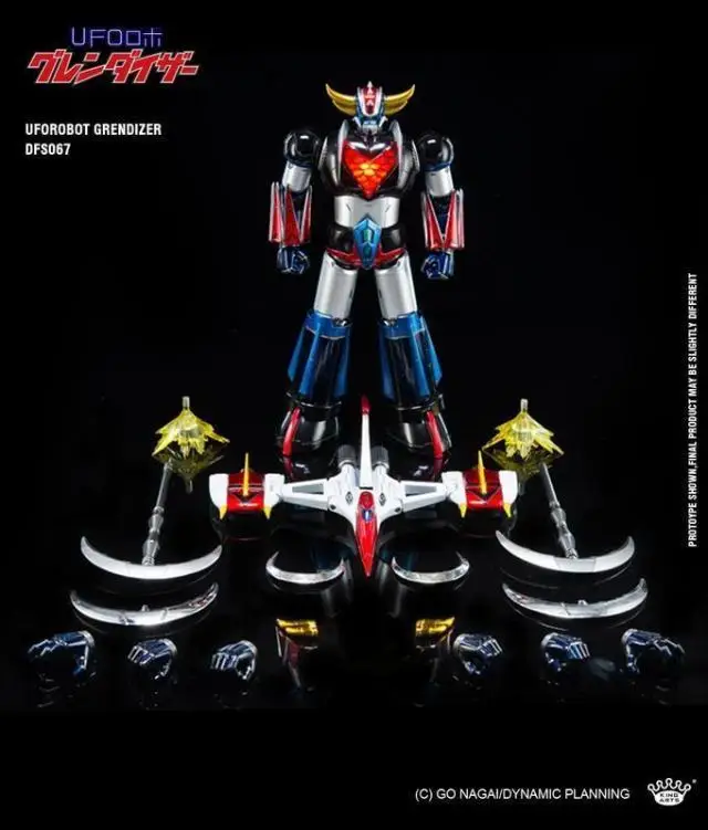 1/9 King Arts Diecast фигурка DFS067 Uforobot Grendizer 25 см дешевая плата за доставку в Глобальный