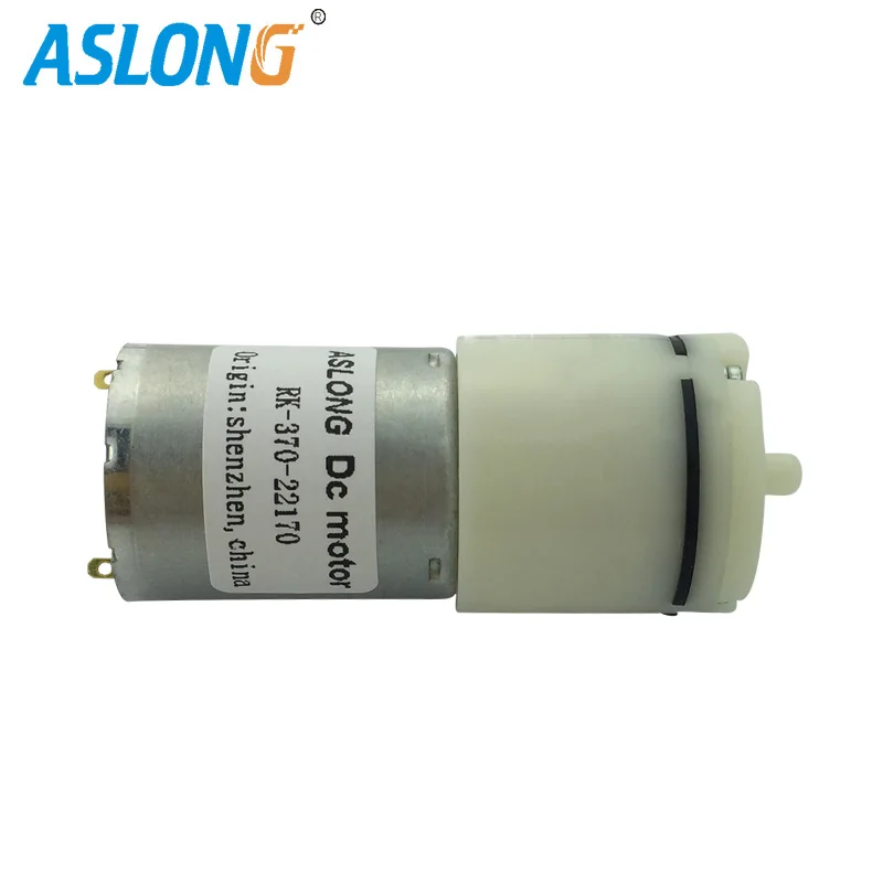 DC маленький воздушный насос для кислородный поток 1to 2.2lpm 60kpa 50mmhg 6v 370 dc мини