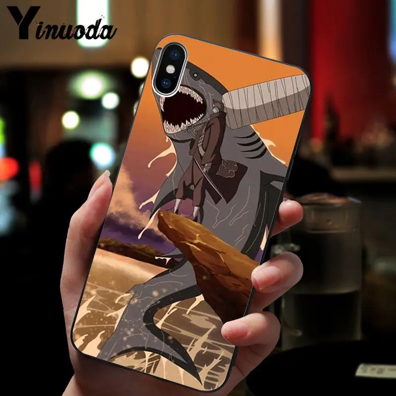 11pro MAX Naruto AKATSUKI умный чехол черный мягкий для телефона iPhone 8 7 6 6S Plus 5 5S SE XR X XS