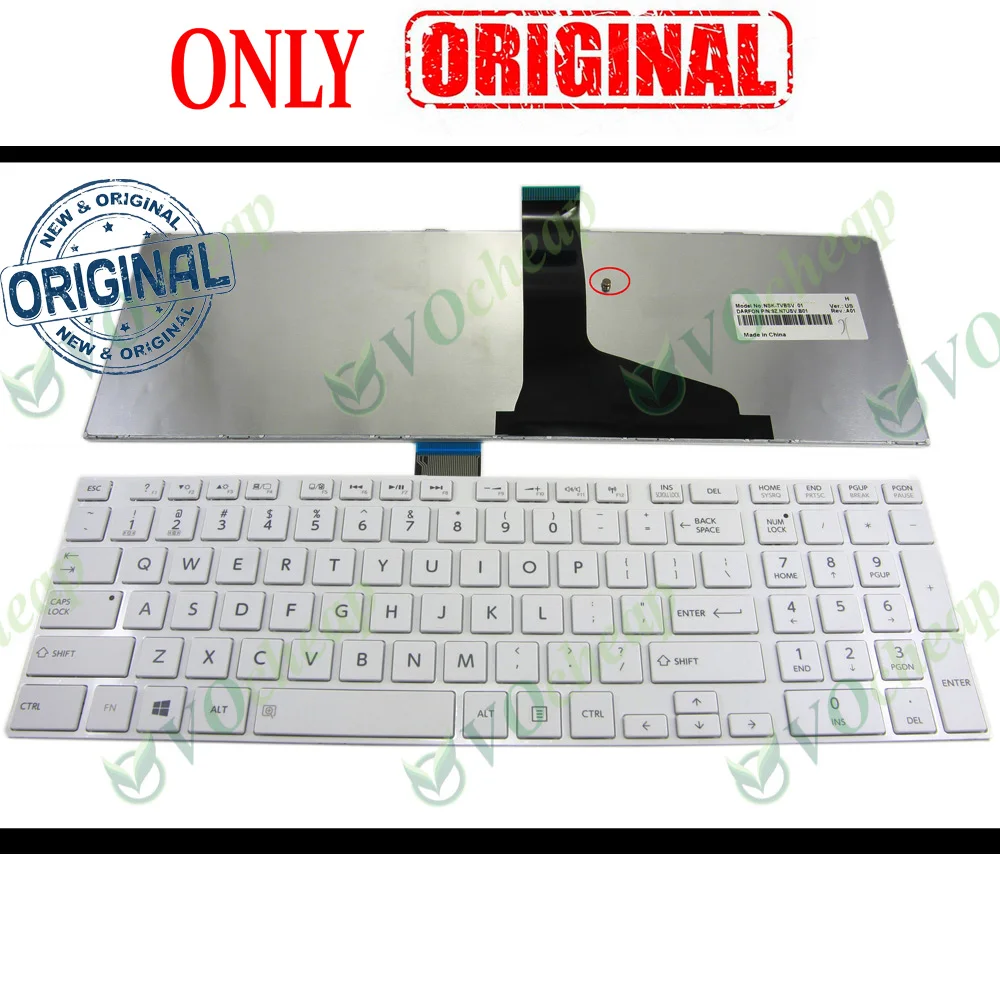 Новая клавиатура для ноутбука Toshiba Satellite L850 L850D L855 L855D L870 L870D L875 L950 L950D S850 S855 S855D S870 S875