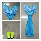 Новинка 2018, для детей и взрослых, для женщин и девочек, плавающий хвост русалки с моноластами, реквизит для фотографий, летние пляжные костюмы для отпуска